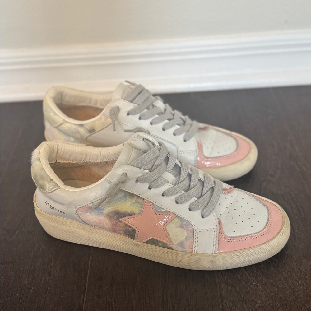 Vintage Havana - Pink and White Sneakers
